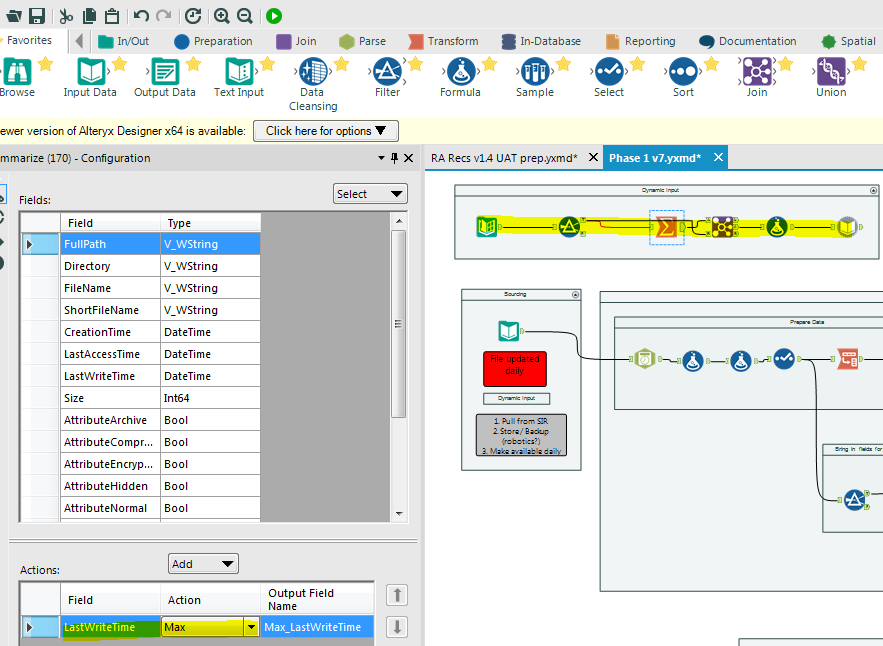 Dynamic Input Alteryx Community 9093