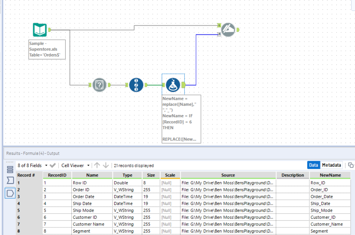 Solved Dynamic Rename Tool Multiple Conditions Uppercase Alteryx 4606