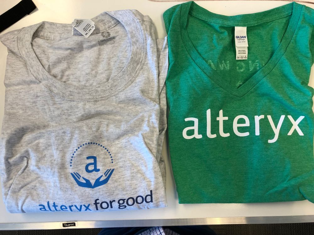 Alteryx T-shirts