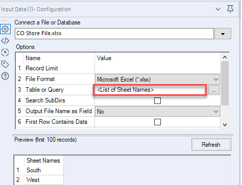 How To Import Multiple Excel Sheets Or A Specific Alteryx Community