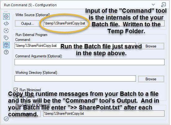 executing batch file in the command-line in windows and concatenating file  to standard output 