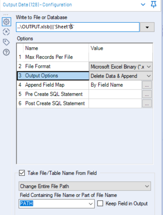 Solved How to output an xlsb file Alteryx Community