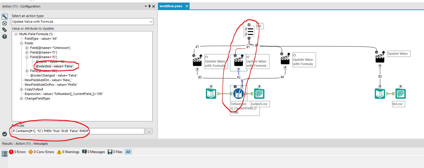 Update Select with multi-select list box not worki - Alteryx Community