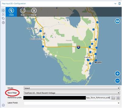 Enable app user control of base map