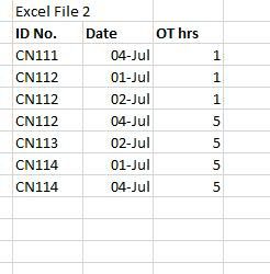 Excel file two