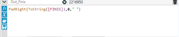 Solved: PadLeft / PadRight not working - Alteryx Community