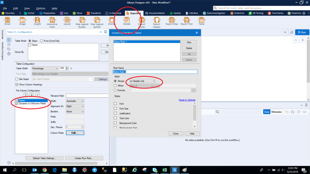 How To Change The Color Of Header Alteryx Community