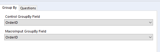 Selecting GROUP By for macro