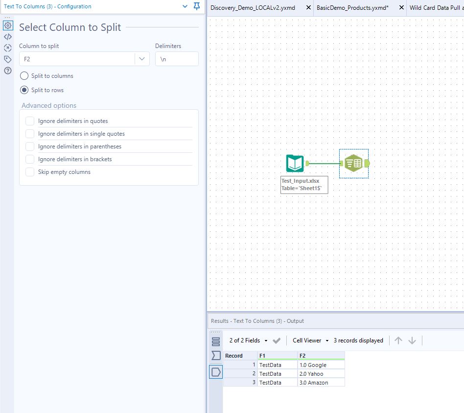 Solved embedded newlines Alteryx Community