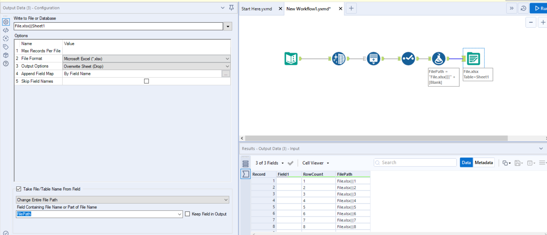 Solved You Must Specify A Sheet Name Output Excel Multi Alteryx Community