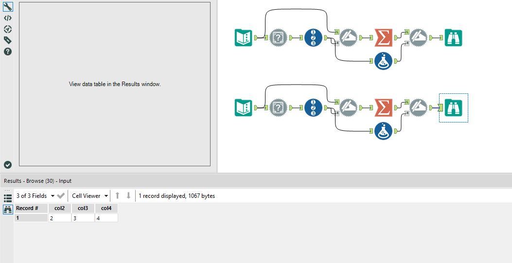 Solved Dynamic Summarize Alteryx Community 8094