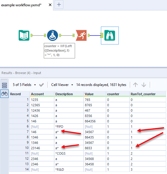 Solved Extracting Rows Between Two Designated Rows With V Alteryx Community 9273