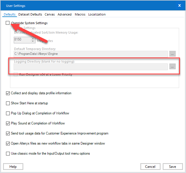 Solved Alteryx Log For Designer Alteryx Community 5359