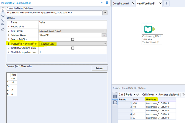 Dynamic File Name And Sheet Name In Output Data Alteryx Community