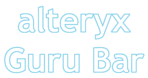 Alteryx Guru Bar