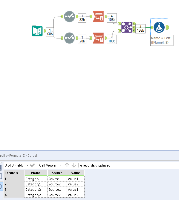 Solved Transpose Based On Field Name Alteryx Community 3912