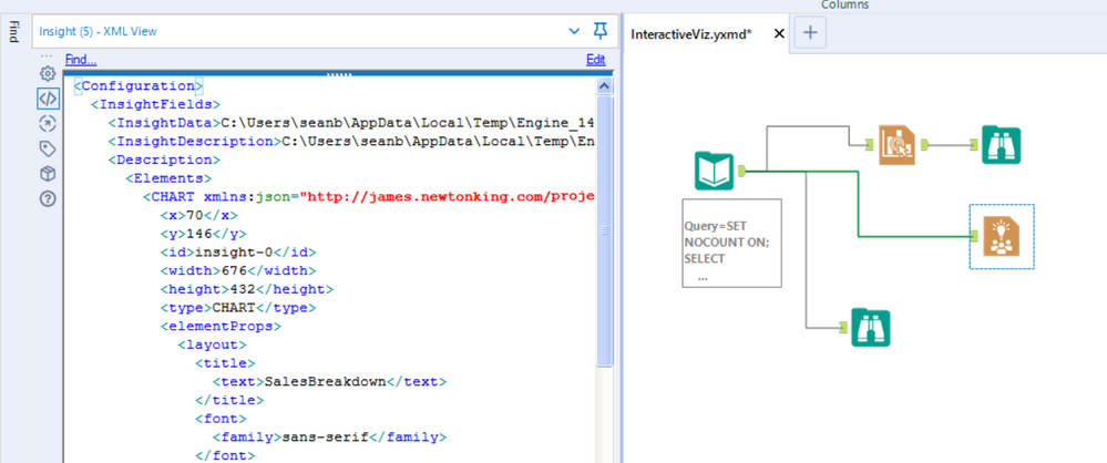 You can see here that there is configuration already (looking at the XML)