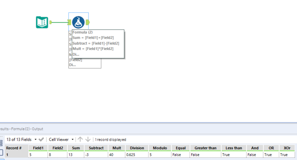 Operators In Alteryx Alteryx Community