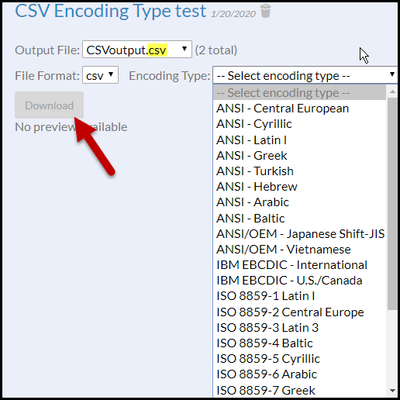 db to .csv