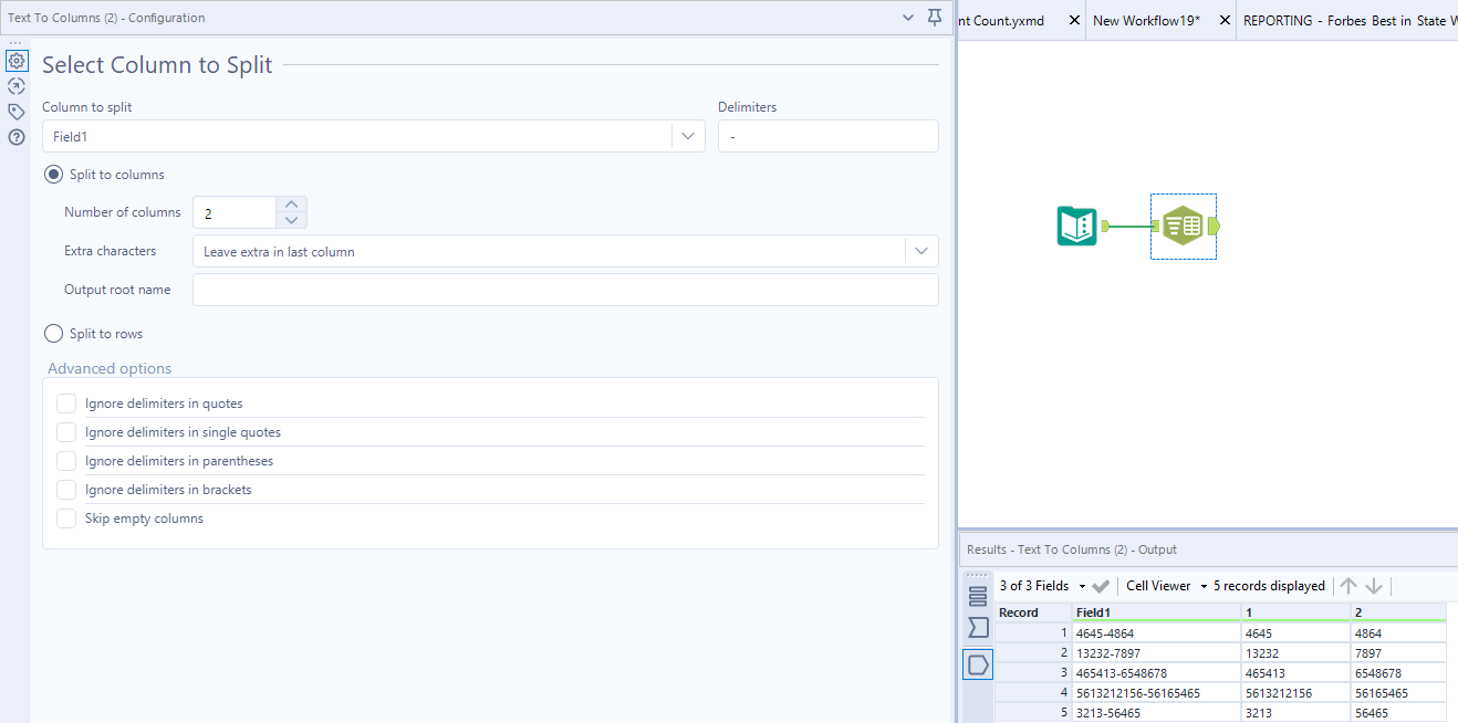 Solved TrimRight Function Alteryx Community