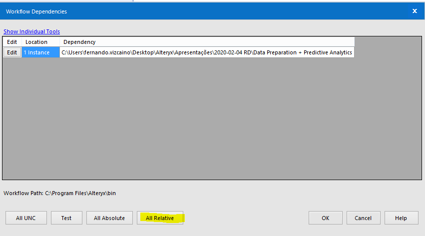 Solved Dynamic Input Tool Using Relative File Paths Alteryx Community 0036