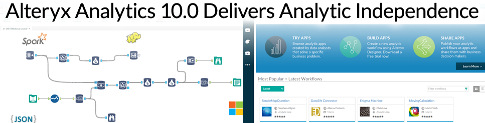 Alteryx Analytics 10.0 Delivers Analytic Independence