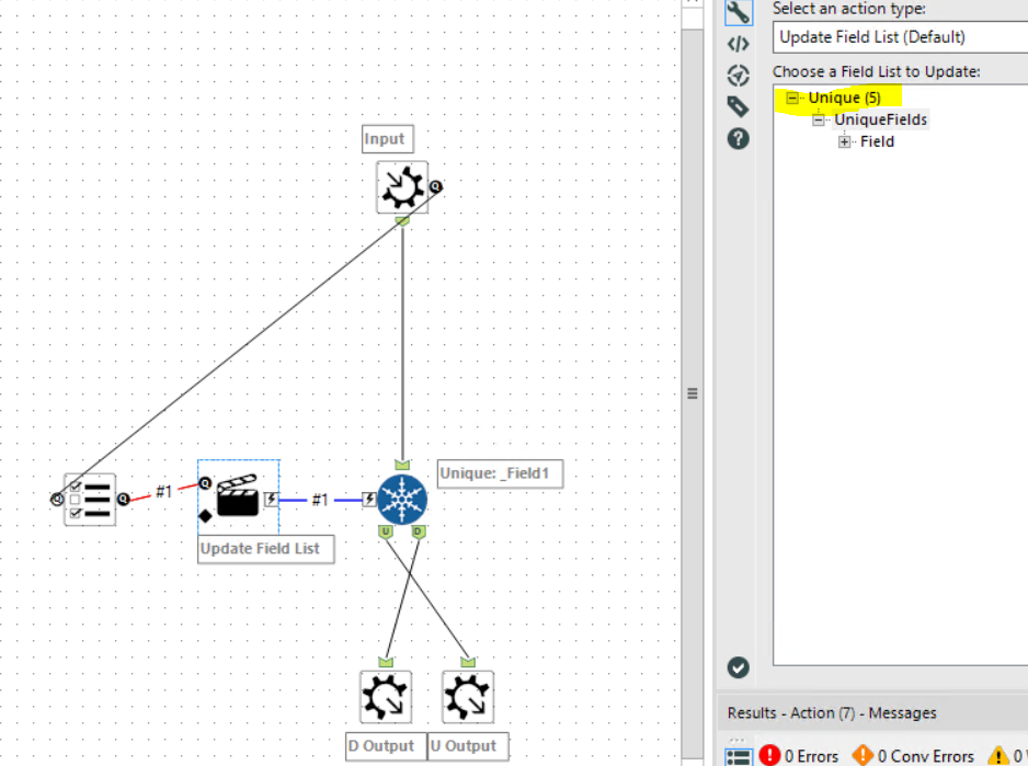 Solved Unique macro with tool anchor locations switched Alteryx
