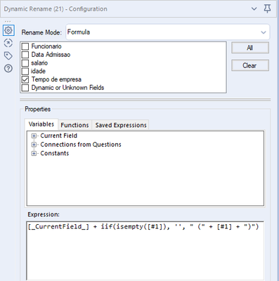 Leitura de arquivo dinâmico para execução da query - Alteryx Community